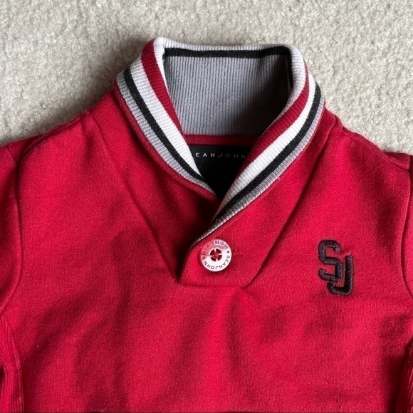 Sean John Red Pullover Sweater for Unisex Toddler 18 months - Picture 6 of 10